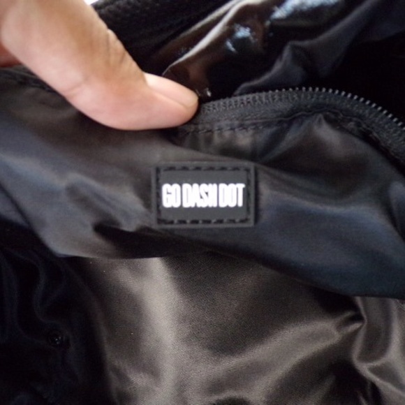 Go Dash Dot Tote Draw String Multi Pockets 19" - Picture 5 of 5